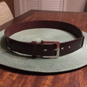 Ladies’ Brown Leather Belt